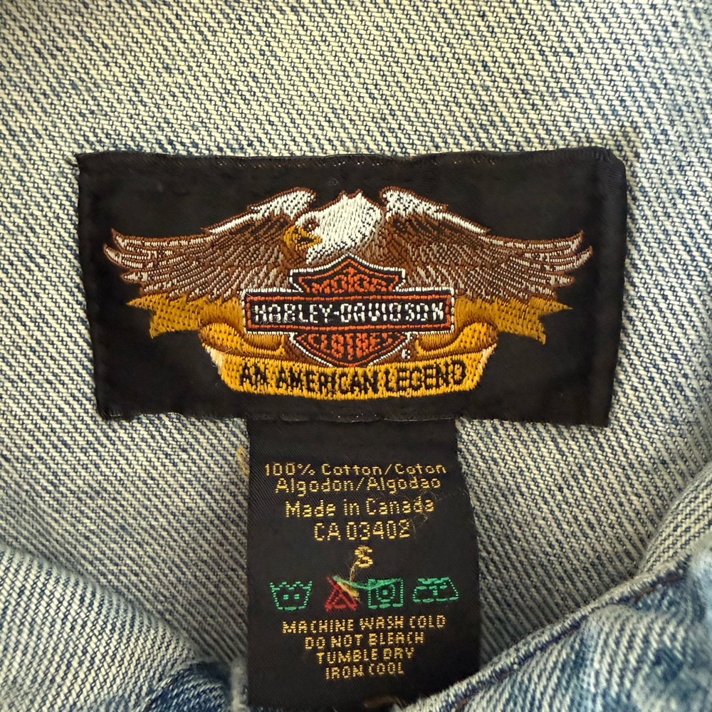 Harley-Davidson Classic Blue Jacket - Picture 8 of 8